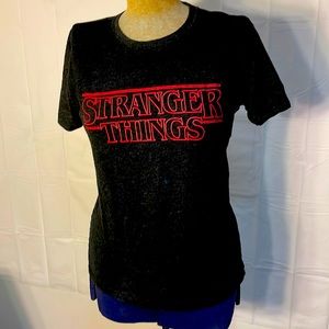 Stranger Things girl Cut t shirt size small